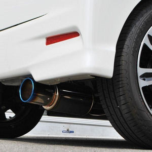 ROSSO MODELLO COLBASSO TI-C TITANIUM TAIL BLUE EXHAUST MUFFLER FOR DAIHATSU TANTO CUSTOM RS LA600S KF TURBO COBT-K817-BLUE