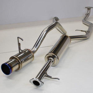 ROSSO MODELLO COLBASSO TI-C TITANIUM TAIL SILVER EXHAUST MUFFLER FOR DAIHATSU TANTO CUSTOM RS LA600S KF TURBO COBT-K817-SILVER