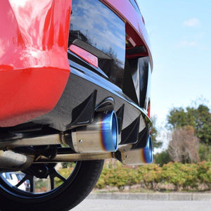 ROSSO MODELLO COLBASSO ZEEK TI TITANIUM TAIL SILVER SPORT SILENCER EXHAUST MUFFLER FOR TOYOTA COPEN GR SPORT LA400A AT MT COBT-Z818-SILVER