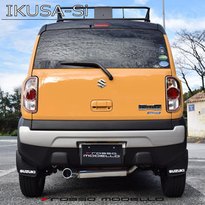 ROSSO MODELLO IKUSA-SI STAINLESS TAIL EXHAUST MUFFLER FOR SUZUKI HUSTLER TURBO MR31S MR41S AT TURBO COBX-I731