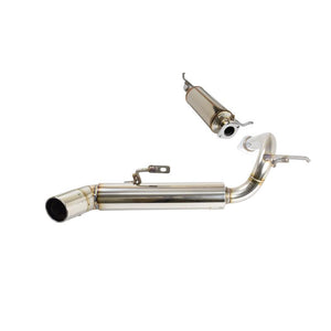 ROSSO MODELLO IKUSA-SI STAINLESS TAIL EXHAUST MUFFLER FOR SUZUKI HUSTLER NA MR31S MR41S AT NA COBX-I732