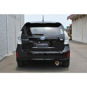 ROSSO MODELLO COLBASSO GT-X STAINLESS TAIL EXHAUST MUFFLER FOR TOYOTA PRIUS ALPHA ZVW41W 2ZR-5JM COBX-K133