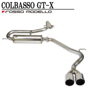 ROSSO MODELLO COLBASSO GT-X STAINLESS TAIL EXHAUST MUFFLER FOR HONDA STEP WAGON SPADA RP3 RP5 L15B TURBO / LFA-H4 HYBRID COBX-K337