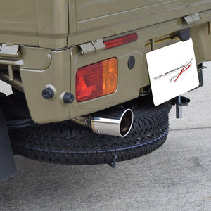 ROSSO MODELLO COLBASSO GT-X STAINLESS TAIL EXHAUST MUFFLER FOR DAIHATSU HIJET JUMBO S500P S510P AT MT KF COBX-K825