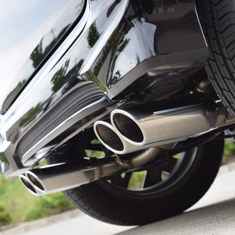 ROSSO MODELLO DUALIST EX-FOUR QUAD EXIT EXHAUST MUFFLER FOR HONDA N-BOX CUSTOM TURBO JF3 S07B TURBO DSTF-339