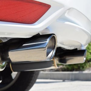 ROSSO MODELLO DUALIST EX DUAL EXIT OVAL TAIL EXHAUST MUFFLER FOR HONDA VEZEL HYBRID RU3 LEB-H1 DSTW-338