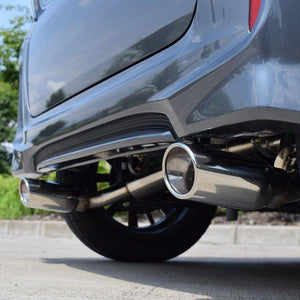 ROSSO MODELLO DUALIST EX DUAL EXIT OVAL TAIL EXHAUST MUFFLER FOR HONDA N-BOX CUSTOM NA JF3 S07B DSTW-340