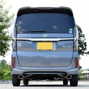 ROSSO MODELLO DUALIST EX DUAL EXIT OVAL TAIL EXHAUST MUFFLER FOR HONDA N-BOX CUSTOM NA JF3 S07B DSTW-340