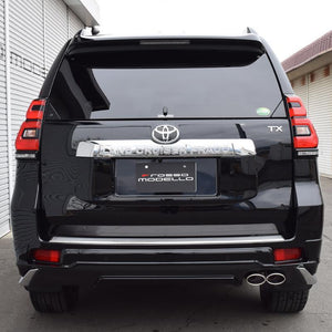 ROSSO MODELLO DUSSEL NA2 DUAL OVAL TAIL EXHAUST MUFFLER FOR TOYOTA LAND CRUISER PRADO GDJ150W 1GD-FTV 2.8L DUS-153