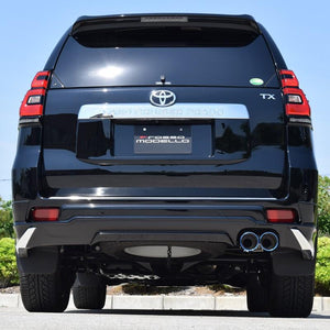 ROSSO MODELLO DUSSEL TI-C CURL TITANIUM TAIL BLUE EXHAUST MUFFLER FOR TOYOTA LAND CRUISER PRADO GDJ150W 1GD-FTV 2.8L DUSC-153-BLUE