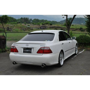 ROSSO MODELLO GT-8 STAINLESS TAIL EXHAUST MUFFLER FOR TOYOTA CROWN 2.5L 3.0L 3.5L GRS182 3GR-FSE GT8-134