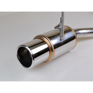 ROSSO MODELLO GT-8 STAINLESS TAIL EXHAUST MUFFLER FOR MAZDA SCRUM WAGON TURBO DG64W K6A TURBO GT8-717
