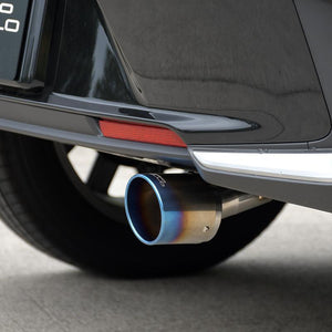 ROSSO MODELLO MARVELOUS T1 SINGLE TITANIUM TAIL BLACK MUFFLER CUTTER FOR LEXUS LBX 2WD 4WD MAYH10 MAYH15 HYBRID MFC-LBX-BLACK