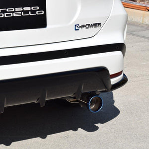 ROSSO MODELLO MARVELOUS T1 SINGLE TITANIUM TAIL BLUE MUFFLER CUTTER FOR NISSAN KICKS P15 HR12-EM57 MFC-NI008-BLUE