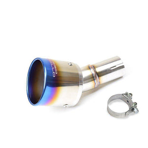 ROSSO MODELLO MARVELOUS T1 SINGLE TITANIUM TAIL SILVER MUFFLER CUTTER FOR TOYOTA RAIZE 4WD A210A ZENKI 1KR-VET MFC-TO015-SILVER