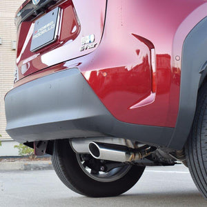 ROSSO MODELLO MARVELOUS S1 SINGLE STAINLESS TAIL MUFFLER CUTTER FOR TOYOTA YARIS CROSS 4WD MXPJ15 MFC-TO023V