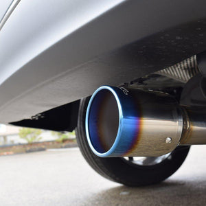 ROSSO MODELLO MARVELOUS T1 SINGLE TITANIUM TAIL SILVER MUFFLER CUTTER FOR TOYOTA COROLLA CROSS ZVG11 ZVG13 HYBRID MFC-TO026-SILVER