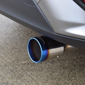 ROSSO MODELLO MARVELOUS T1 SINGLE TITANIUM TAIL SILVER MUFFLER CUTTER FOR TOYOTA COROLLA CROSS ZVG11 ZVG13 HYBRID MFC-TO026-SILVER