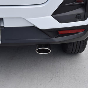 ROSSO MODELLO MARVELOUS S1 SINGLE STAINLESS TAIL MUFFLER CUTTER FOR DAIHATSU ROCKY 2WD A202S KOUKI WA-VEX MFC-TO027V
