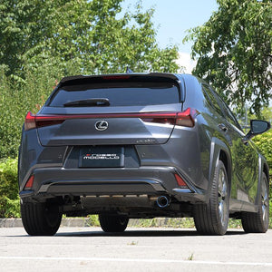 ROSSO MODELLO MARVELOUS T1 SINGLE TITANIUM TAIL BLACK MUFFLER CUTTER FOR LEXUS UX300H MZAH11 MFC-UX300-BLACK