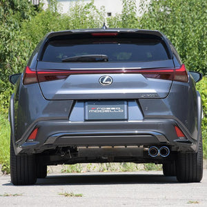 ROSSO MODELLO MARVELOUS T2 DUAL TITANIUM TAIL BLACK MUFFLER CUTTER FOR LEXUS UX300H MZAH11 MFC-UX300W-BLACK