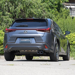 ROSSO MODELLO MARVELOUS T2 DUAL TITANIUM TAIL BLACK MUFFLER CUTTER FOR LEXUS UX300H MZAH11 MFC-UX300W-BLACK