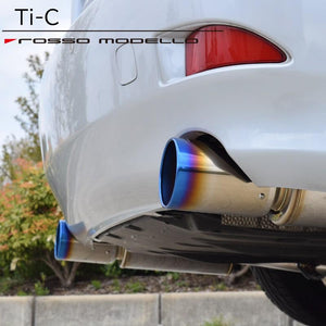 ROSSO MODELLO TI-C TITANIUM TAIL BLUE EXHAUST MUFFLER FOR LEXUS IS250 GSE20 4GR-FSE 2.5L TIC-010-BLUE