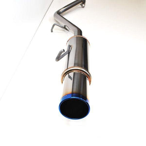 ROSSO MODELLO TI-C TITANIUM TAIL SILVER EXHAUST MUFFLER FOR TOYOTA PRIUS ZVW30 2ZR-3JM TIC-112-SILVER