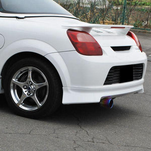 ROSSO MODELLO TI-C TITANIUM TAIL SILVER EXHAUST MUFFLER FOR TOYOTA MR-S ZZW30 1ZZ-FE TIC-120-SILVER