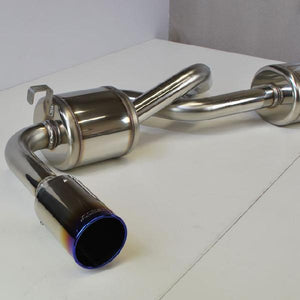 ROSSO MODELLO TI-C TITANIUM TAIL BLACK EXHAUST MUFFLER FOR TOYOTA SOARER UZZ40 3UZ-FE TIC-135-BLACK