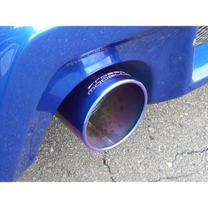 ROSSO MODELLO TI-C TITANIUM TAIL BLACK EXHAUST MUFFLER FOR NISSAN FAIRLADY Z Z33 HZ33 ZENKI AT MT VQ35DE TIC-218-BLACK