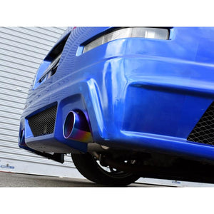 ROSSO MODELLO TI-C TITANIUM TAIL BLACK EXHAUST MUFFLER FOR NISSAN FAIRLADY Z Z33 HZ33 ZENKI AT MT VQ35DE TIC-218-BLACK