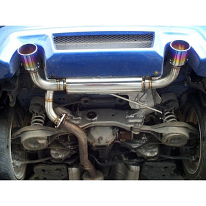 ROSSO MODELLO TI-C TITANIUM TAIL BLACK EXHAUST MUFFLER FOR NISSAN FAIRLADY Z Z33 HZ33 ZENKI AT MT VQ35DE TIC-218-BLACK