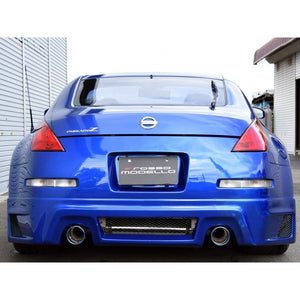 ROSSO MODELLO TI-C TITANIUM TAIL BLACK EXHAUST MUFFLER FOR NISSAN FAIRLADY Z Z33 HZ33 ZENKI AT MT VQ35DE TIC-218-BLACK