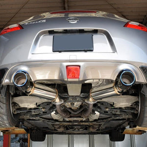 ROSSO MODELLO TI-C TITANIUM TAIL BLACK EXHAUST MUFFLER FOR NISSAN FAIRLADY Z Z34 HZ34 ZENKI AT MT TIC-219-BLACK