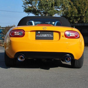 ROSSO MODELLO TI-C TITANIUM TAIL BLUE EXHAUST MUFFLER FOR MAZDA ROADSTER NCEC KOUKI TIC-603-BLUE