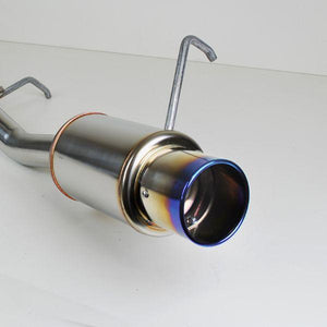 ROSSO MODELLO TI-C TITANIUM TAIL BLUE EXHAUST MUFFLER FOR SUZUKI WAGON R FT AERO MC22S KOUKI K6A TURBO TIC-707-BLUE