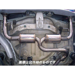 ROSSO MODELLO TI-C TITANIUM TAIL SILVER EXHAUST MUFFLER FOR SUZUKI SWIFT SPORT VER.1 ZC31S TIC-712-SILVER