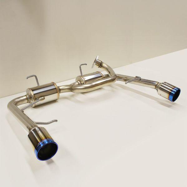 ROSSO MODELLO TI-C TITANIUM TAIL BLACK EXHAUST MUFFLER FOR SUZUKI SWIFT SPORT VER.2 ZC31S M16A TIC-722-BLACK