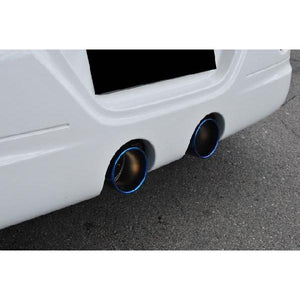 ROSSO MODELLO TI-C TITANIUM TAIL BLUE EXHAUST MUFFLER FOR DAIHATSU COPEN L880K JB-DET TIC-802-BLUE