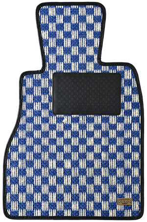 KARO SISAL BLUE WHITE LUGGAGE MATS FOR BMW 3 Series E-91 SISAL-2194-BLUE-WHITE