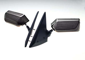 CRAFT SQUARE TOURING COMPETITION MIRROR TRIANGULAR CORNER MOUNT FOR TOYOTA SUPRA DB  CSB140RF-DB