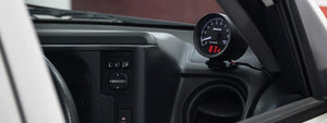 PIVOT DUAL GAUGE RS TACHOMETER WHITE LIGHTING OBD FOR TOYOTA SIENTA NSP170G 2NR-FKE DRX-T