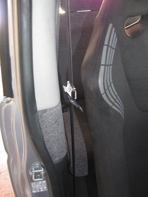 KAWAI WORKS H074L LEFT SIDE SEAT RAIL FOR RECARO IS84 SR-3.4.5 FOR HONDA STEP WAGON CBA-RF3~8 03.06~ 05.04 KAWAI-WORKS-31632