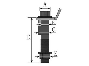 LARGUS CAMBER BOLT FOR  01060177017-QQ