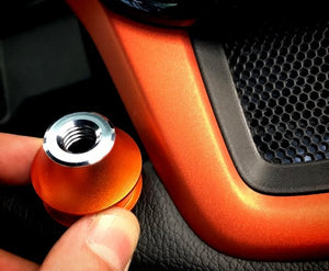 SEEKER SHIFT BOOT COLOR EVOLUTION ORANGE FOR HONDA FIT GE FIT 5MT 20100-EVO-ORG
