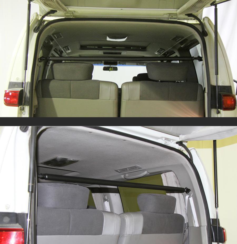 LARGUS ADJUSTABLE REAR PILLAR BAR FOR Nissan Elgrand ME51 Rider 2WD 05401207001-QQ