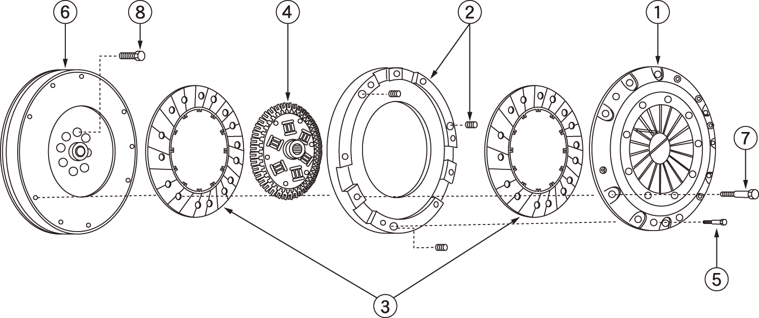 OEM NISSAN 1231552F00 BOLT FLYWHEEL 12315-52F00