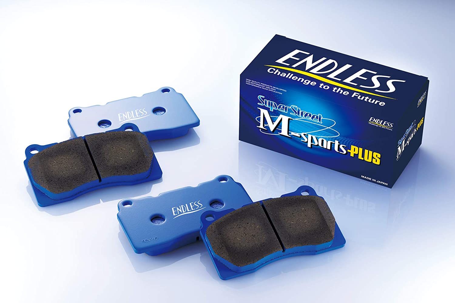 ENDLESS SSM PLUS BRAKE PAD FRONT REAR SET FOR TOYOTA GR YARIS GXPA16 (RC WITH 18 INCH WHEELS) GR COROLLA GZEA14H EP558-EP559-SSM-PLUS - Black Hawk Japan