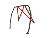 SAITO ROLLCAGE REAR CROSS BAR FOR TOYOTA ARISTO JZS161